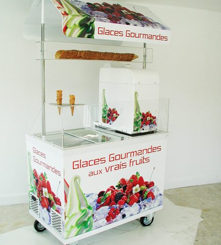 Chariot glaces gourmandes